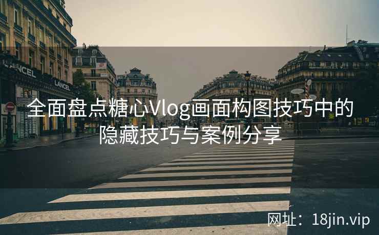 全面盘点糖心Vlog画面构图技巧中的隐藏技巧与案例分享